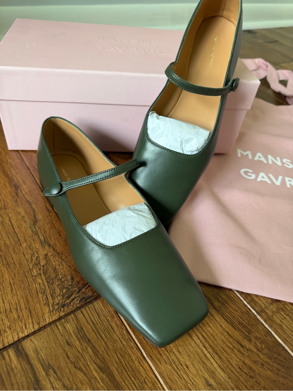 Mansur Gavriel SQUARE TOE MARY JANE